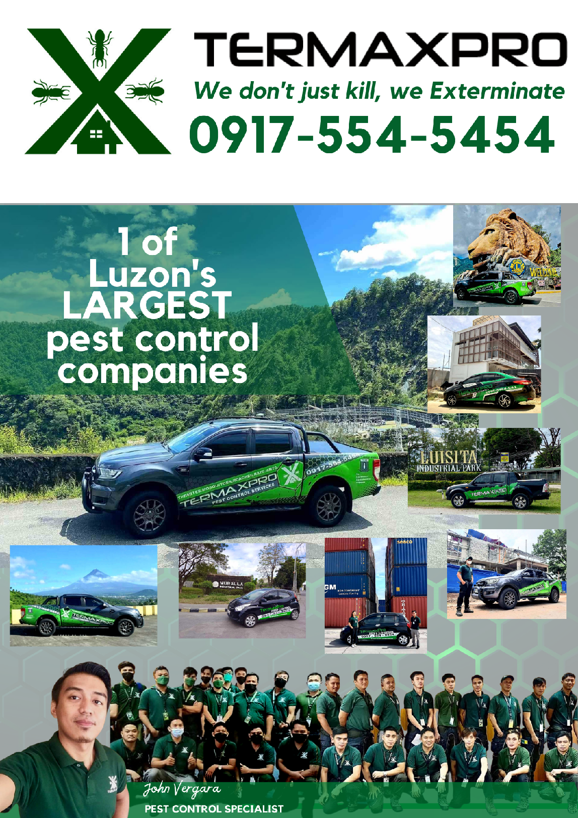 Termaxpro , the leading pest control services in Baguio, Bicol,Ilocos, Iloilo, Cebu, Davao, Cagayan De Oro.